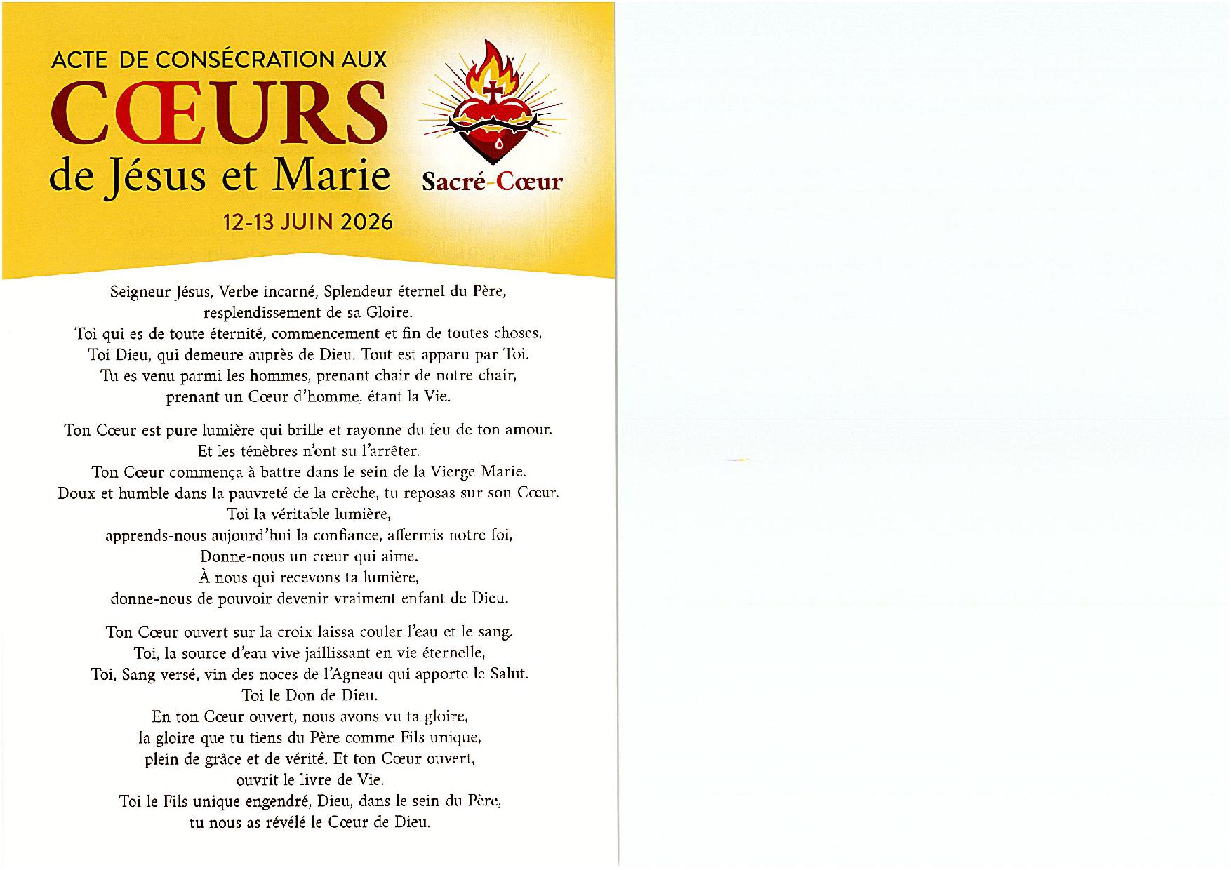 Prière de Consécration Diocèse1